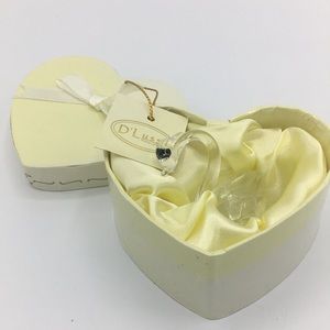 Vintage D’Lusso glass swan